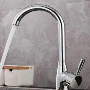 Grifo de cocina de caño giratorio