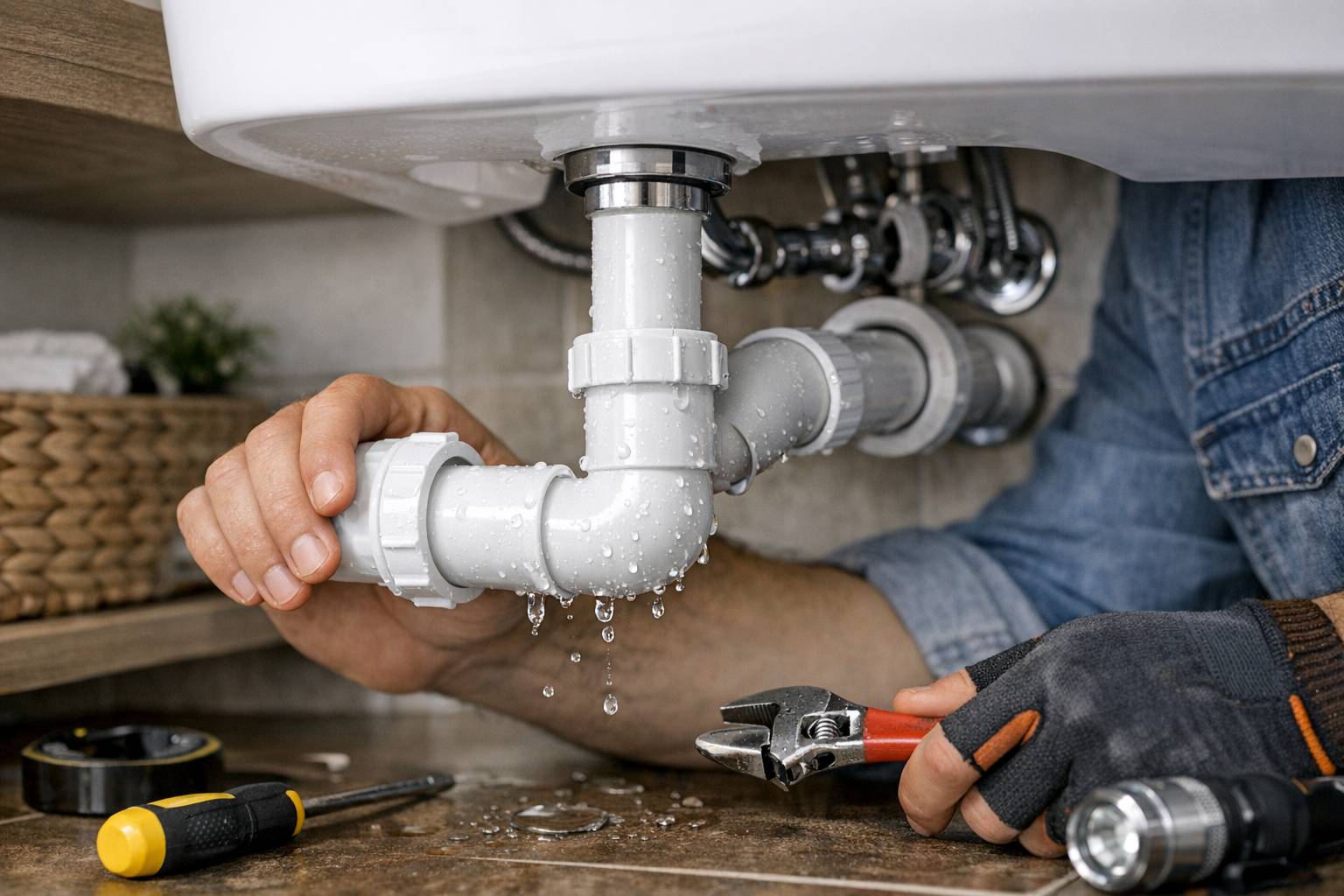 Pasos básicos para detectar y arreglar pequeñas fugas en el baño